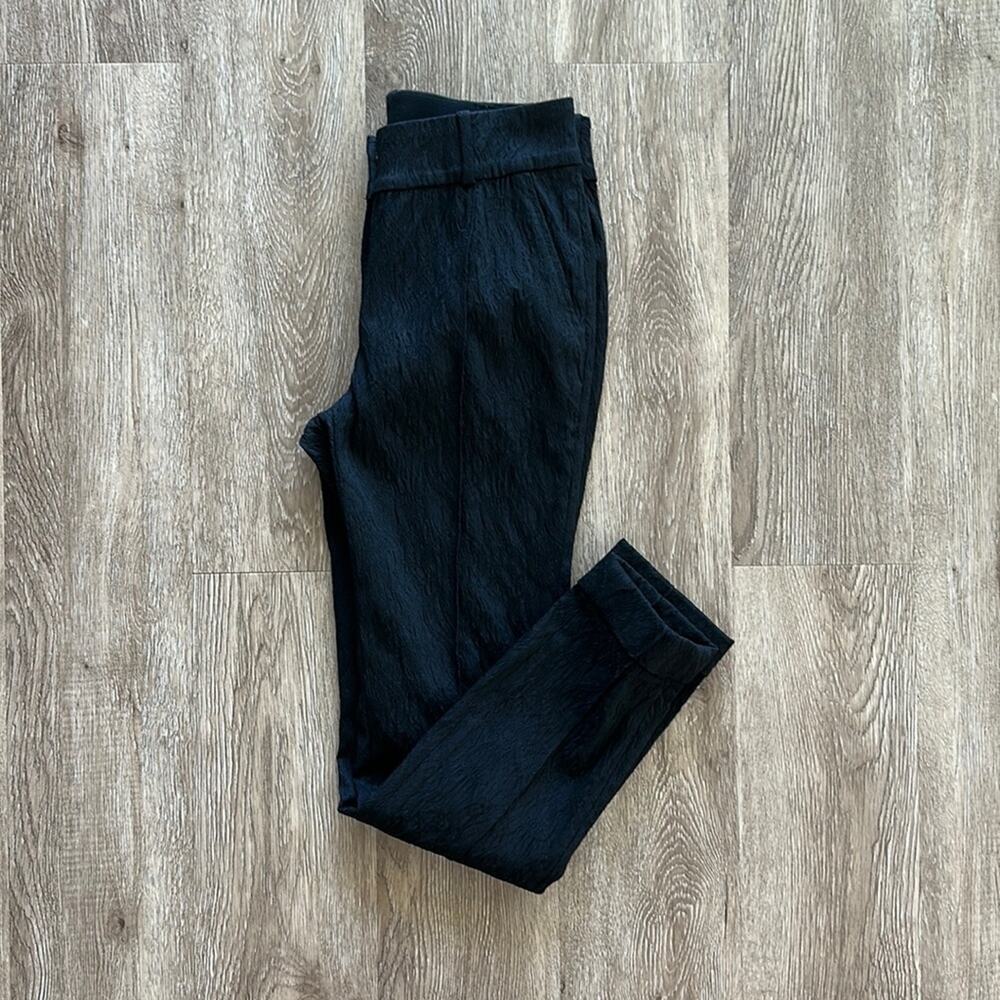 Byron Lars Beauty‎ Mark Lace Skinny Pants Black Size 4